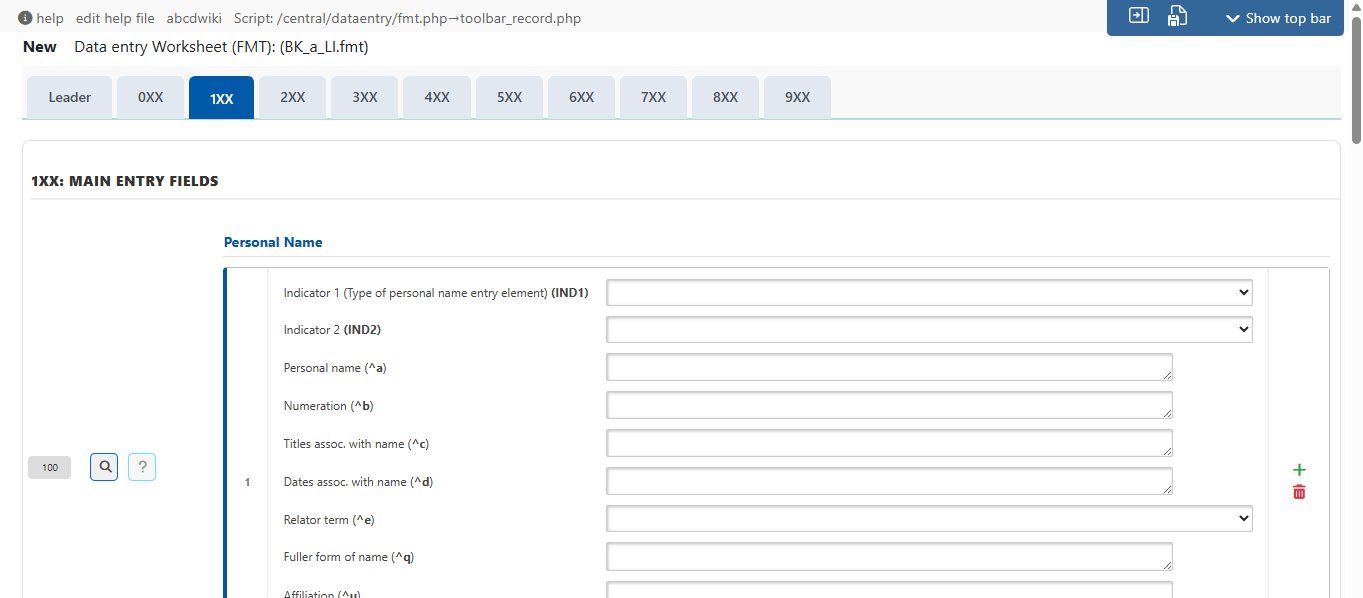 Native TAB Support in FDT