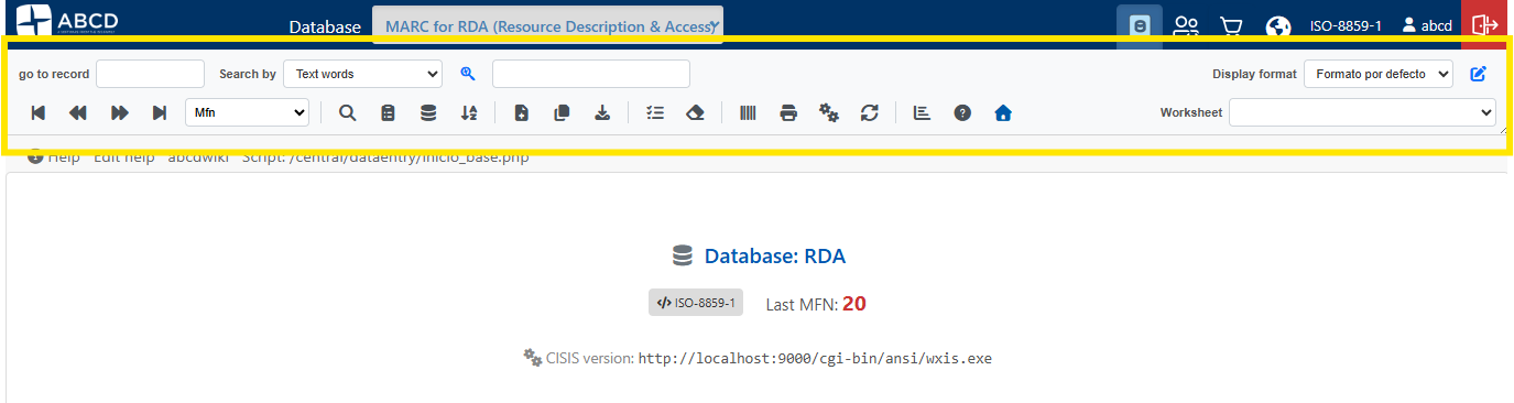 New Toolbar